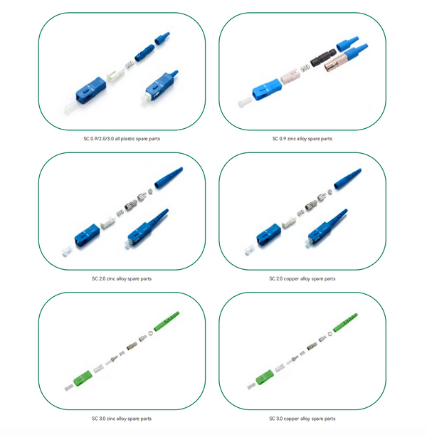 Fiber Optic Connector Spare Parts