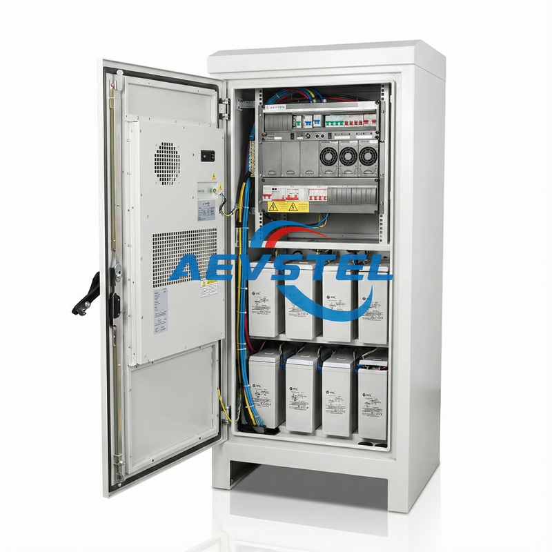 Outdoor 19inch Telecom DC48V Power System Lead-acid or Gel Battery 32U