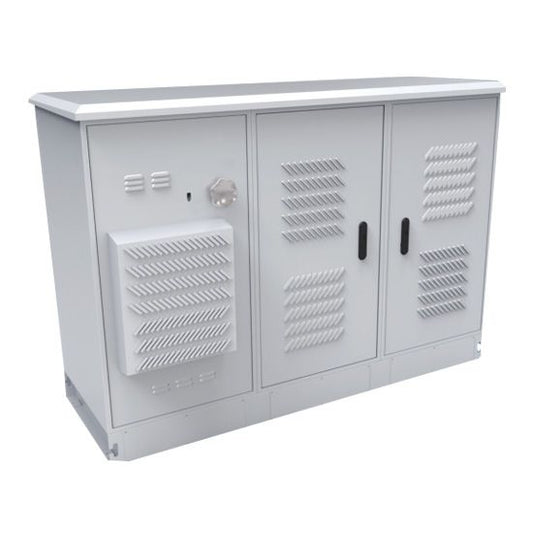 Multi-functional Tri-Bay Cabinet